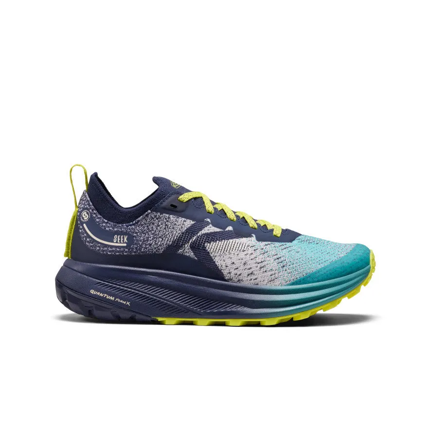 Women's Seek Trail Running Shoe | Baltic/Evening Primrose sold by Keen