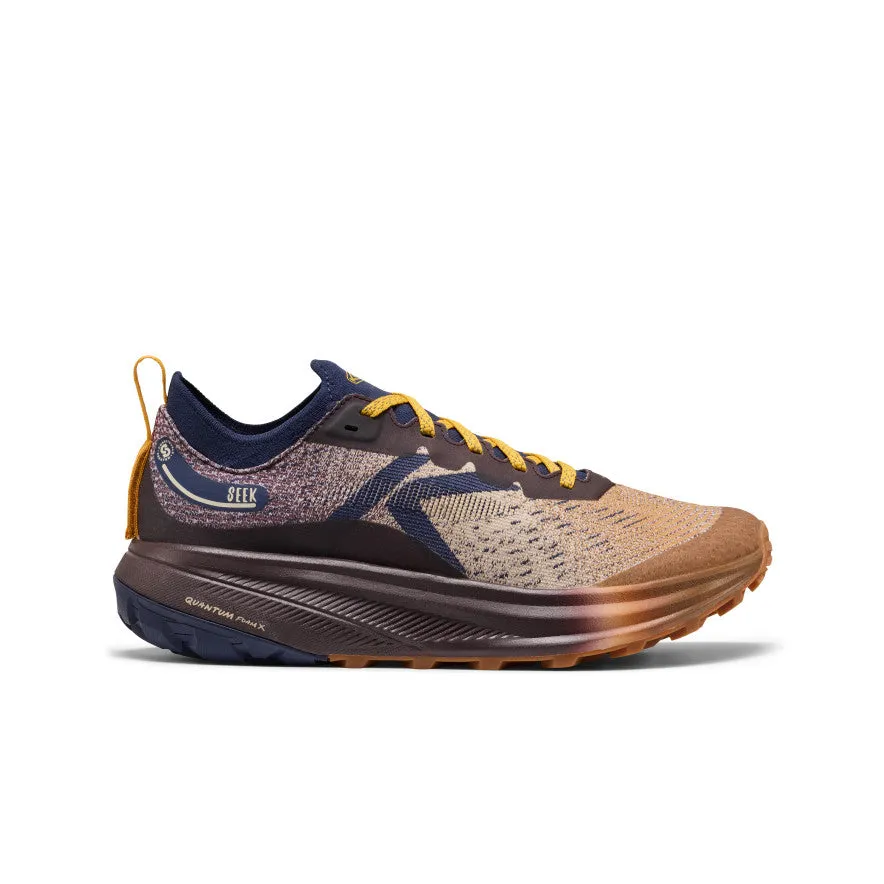 Men's Seek Trail Running Shoe | Chipmunk/Symphonic Sunset sold by Keen