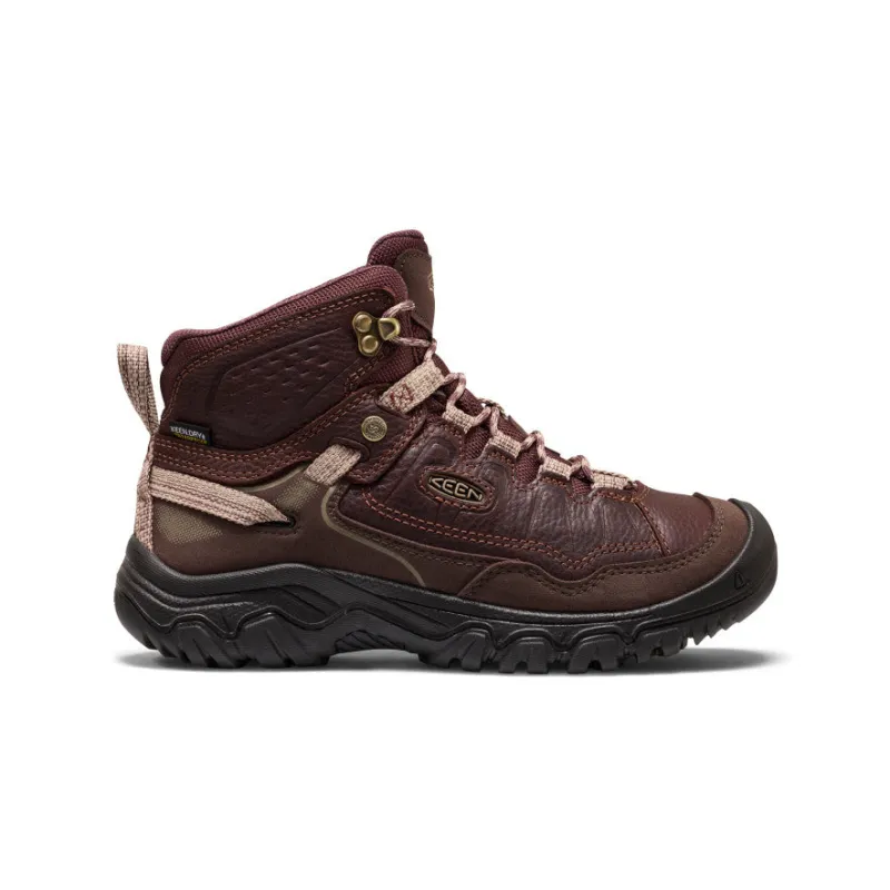 Women's Targhee IV Waterproof Hiking Boot | Tumbled Chocolate made by Keen