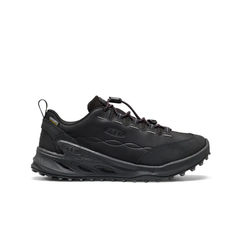 Women's Jasper Zionic Waterproof Sneaker | Black/Violet Quartz made by Keen