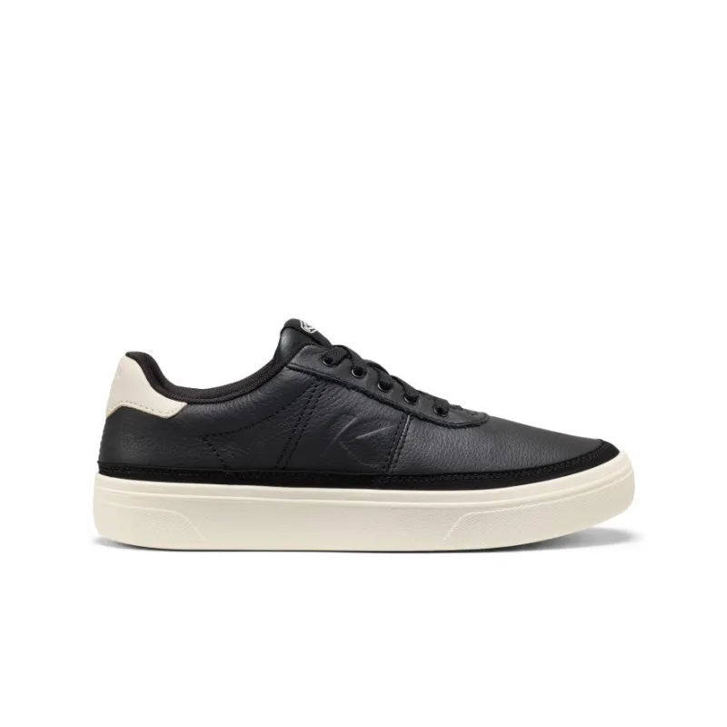 Men's KM4 Leather Sneaker  |  Black/Birch made by Keen