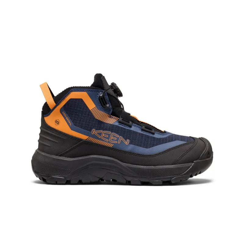 Men's Revel IV EXP CF Polar Waterproof Boot  |  Naval Academy/Flame Orange made by Keen
