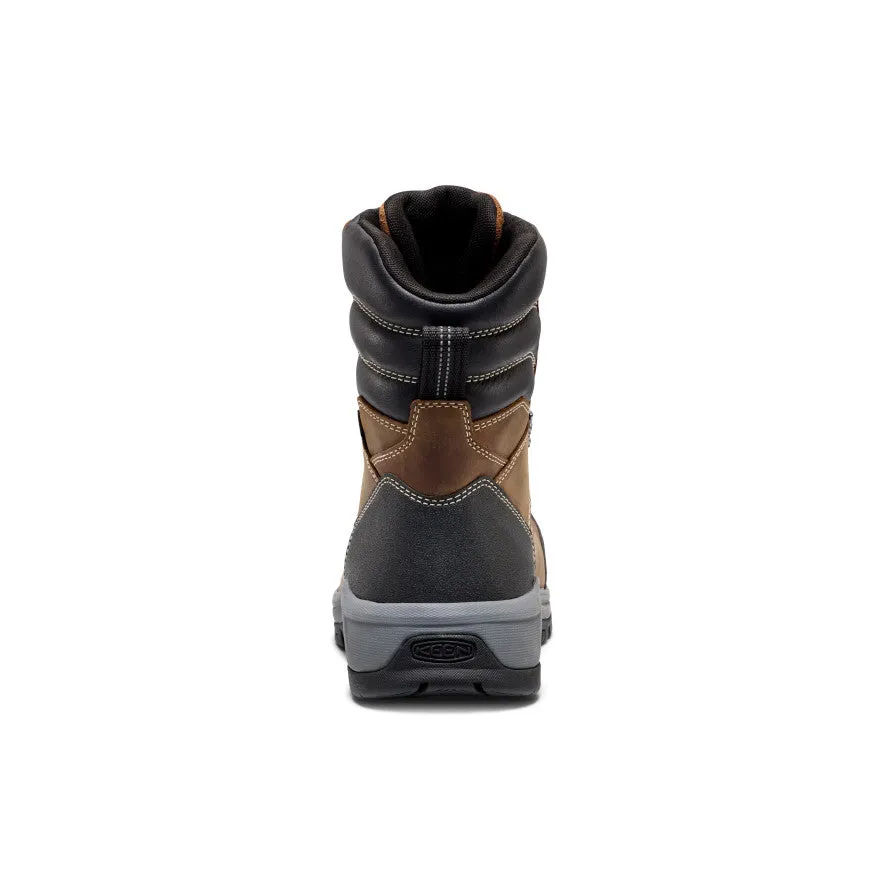 Men's Evanston 8" Waterproof Work Boot (Carbon Toe) | Bison/Black sold by Keen product image thumbnail 5