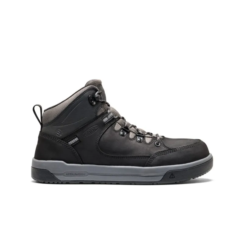 Men's Gibson Hiker Work Boot (Carbon Toe) | Black/Magnet made by Keen