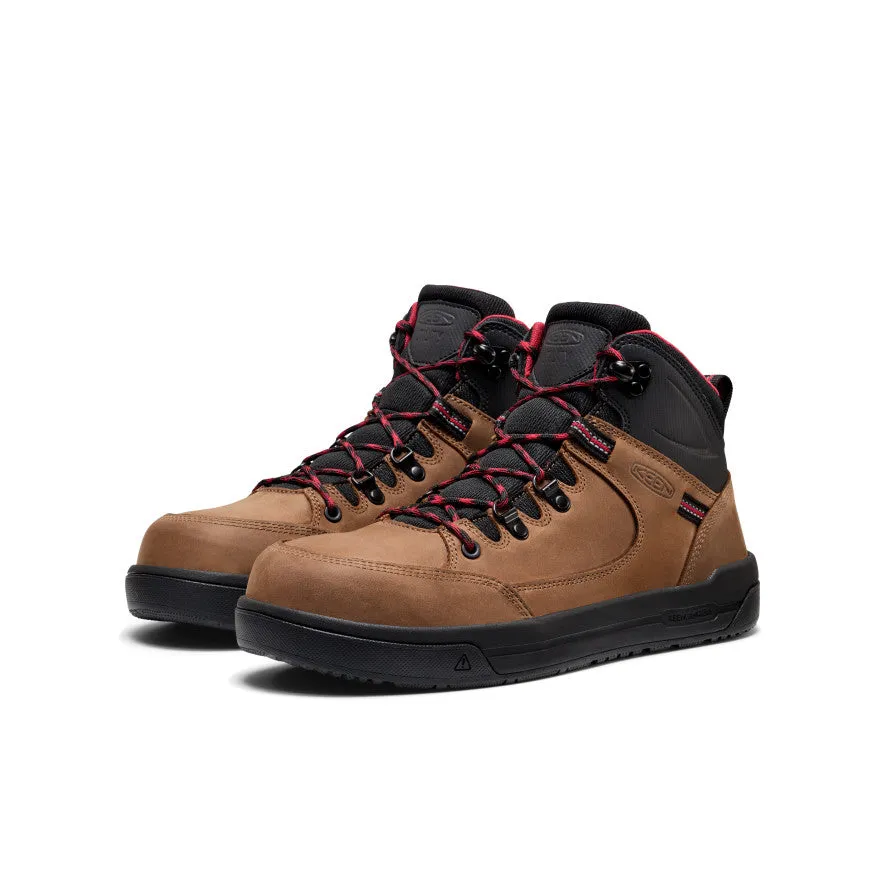 Men's Gibson Hiker Work Boot (Carbon Toe) | Bison/Black sold by Keen product image thumbnail 2