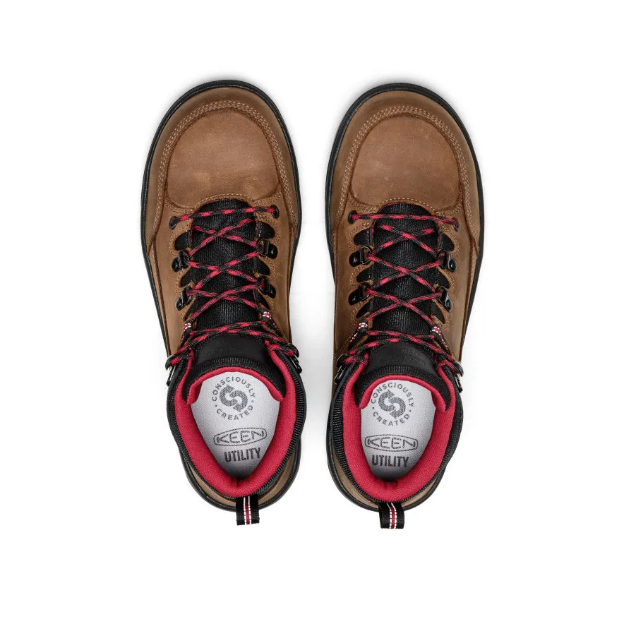 Men's Gibson Hiker Work Boot (Carbon Toe) | Bison/Black sold by Keen product image thumbnail 4