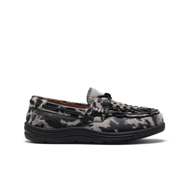 Women's UNEEK Loafer  |  Nocturnal Cow Black made by Keen