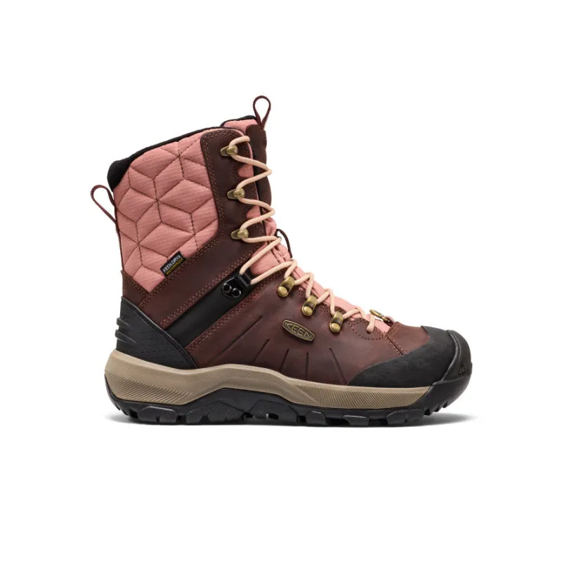 Women's Revel IV High Polar Waterproof Boot | Chocolate Lab/Old Rose made by Keen