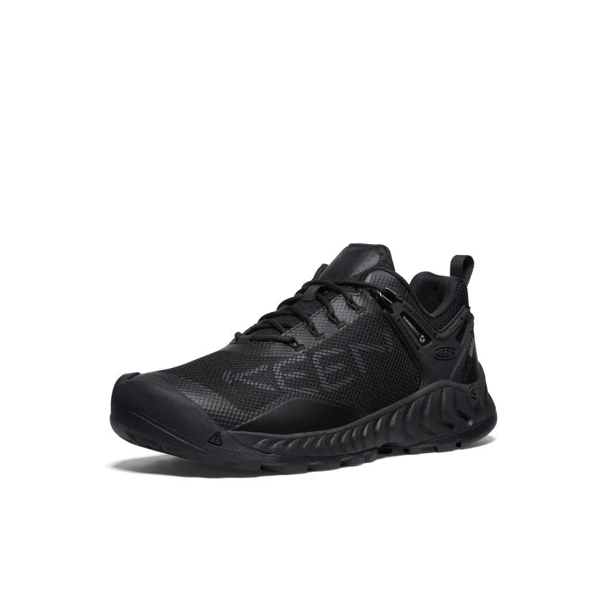 Men's NXIS EVO Waterproof Shoe | Triple Black sold by Keen product image thumbnail 3