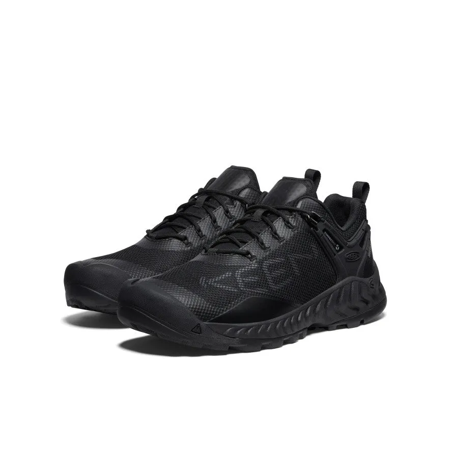 Men's NXIS EVO Waterproof Shoe | Triple Black sold by Keen product image thumbnail 2