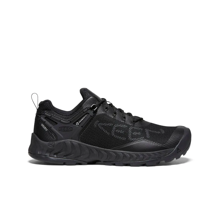 Men's NXIS EVO Waterproof Shoe | Triple Black sold by Keen