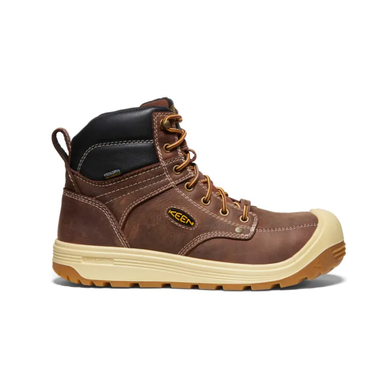 Men's Fort Wayne 6" Waterproof (Carbon-Fiber Toe)  |  Tortoise Shell/Gum sold by Keen