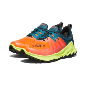 Men's Zionic Waterproof Hiking Shoe  |  Scarlet Ibis/Deep Lagoon sold by Keen