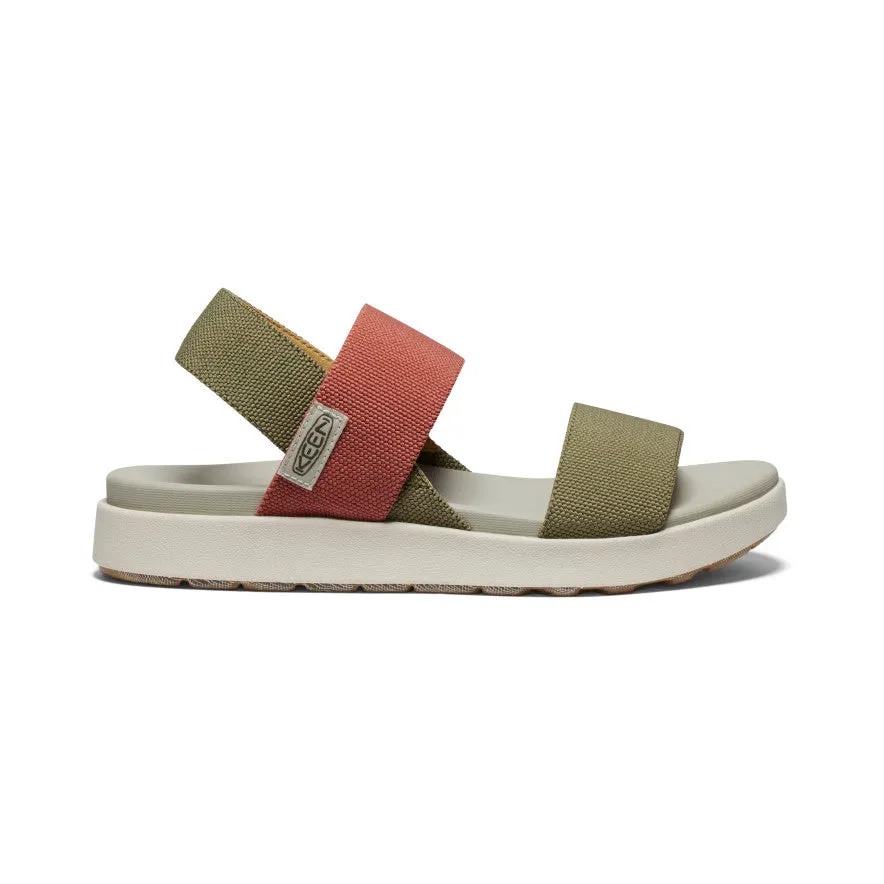 Women's Elle Backstrap Sandal | Martini Olive/Baked Clay sold by Keen