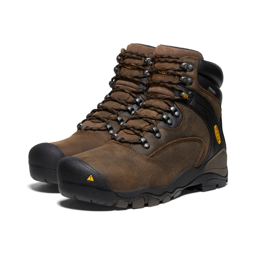 Men's Louisville 6" Waterproof Boot (Steel Toe) | Cascade Brown sold by Keen product image thumbnail 2