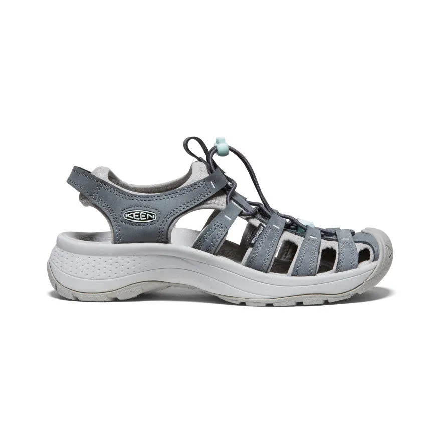 Women's Astoria West Leather Sandal | Magnet/Vapor sold by Keen