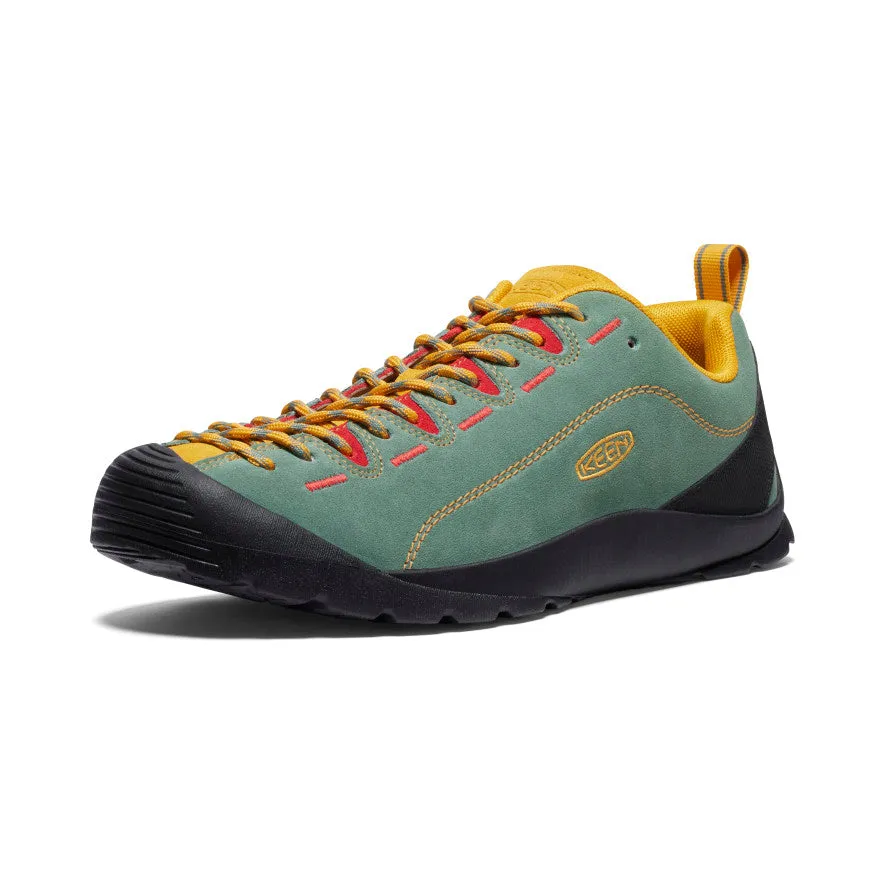 Men's Jasper Suede Sneakers | Dark Forest/Golden Yellow sold by Keen product image thumbnail 4
