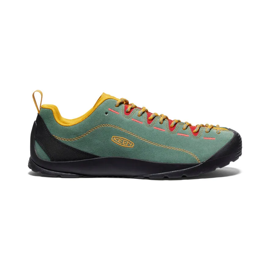 Men's Jasper Suede Sneakers | Dark Forest/Golden Yellow sold by Keen