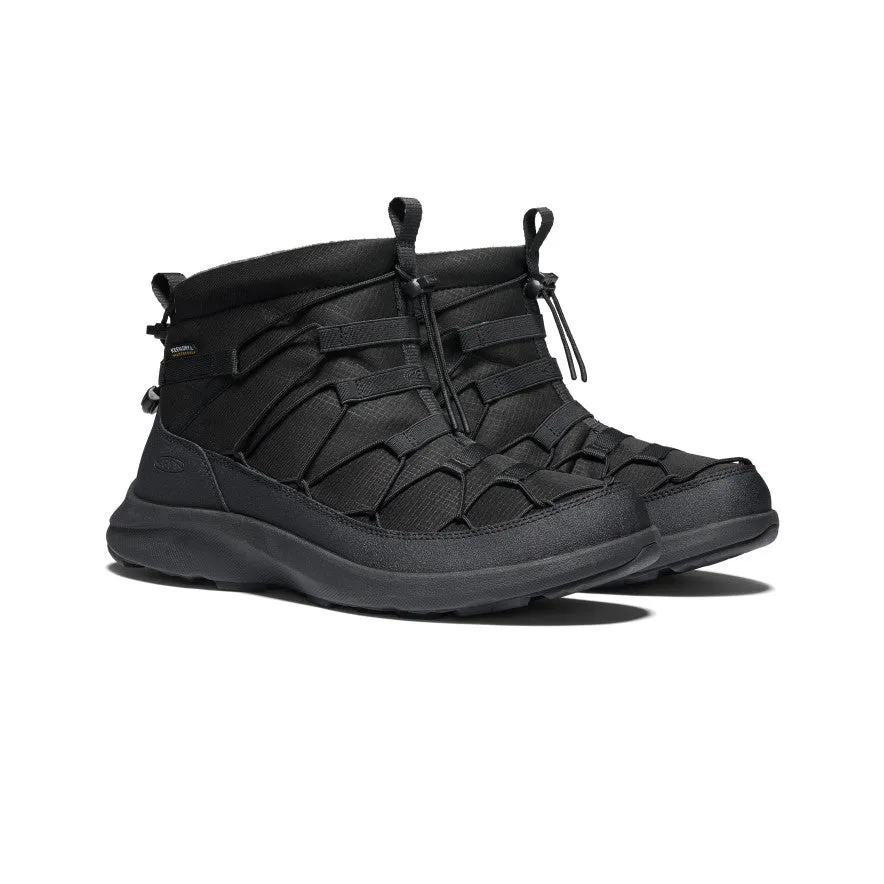Men's UNEEK SNK Waterproof Chukka | Triple Black/Black sold by Keen product image thumbnail 2