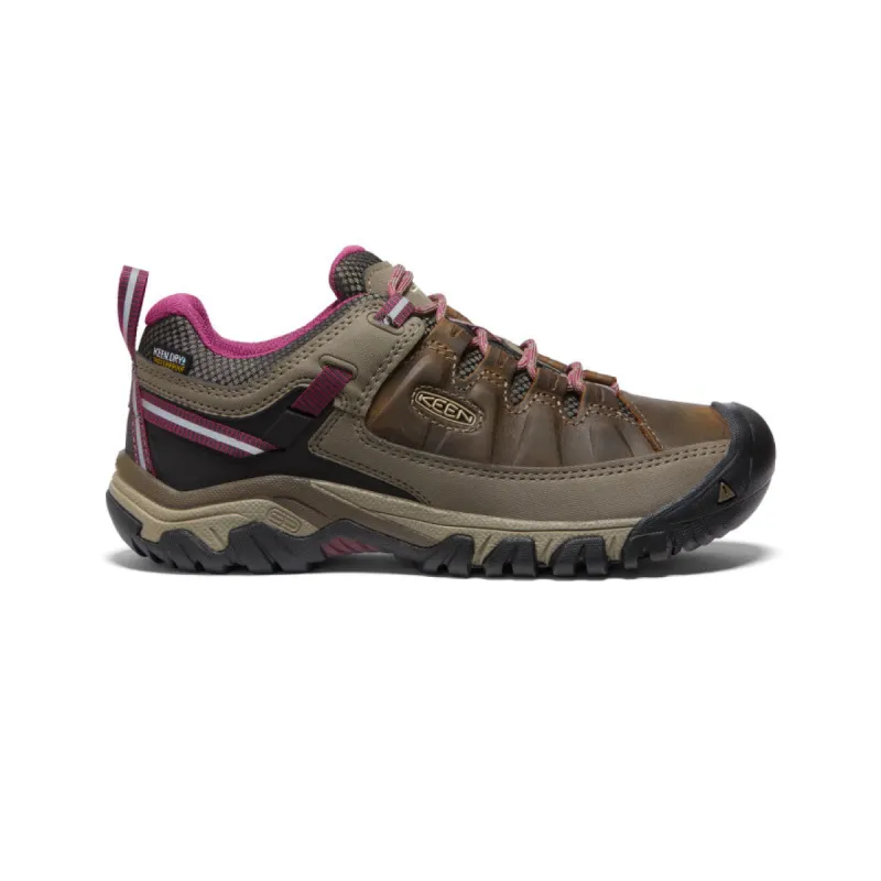Women's Targhee III Waterproof  |  Weiss/Boysenberry sold by Keen