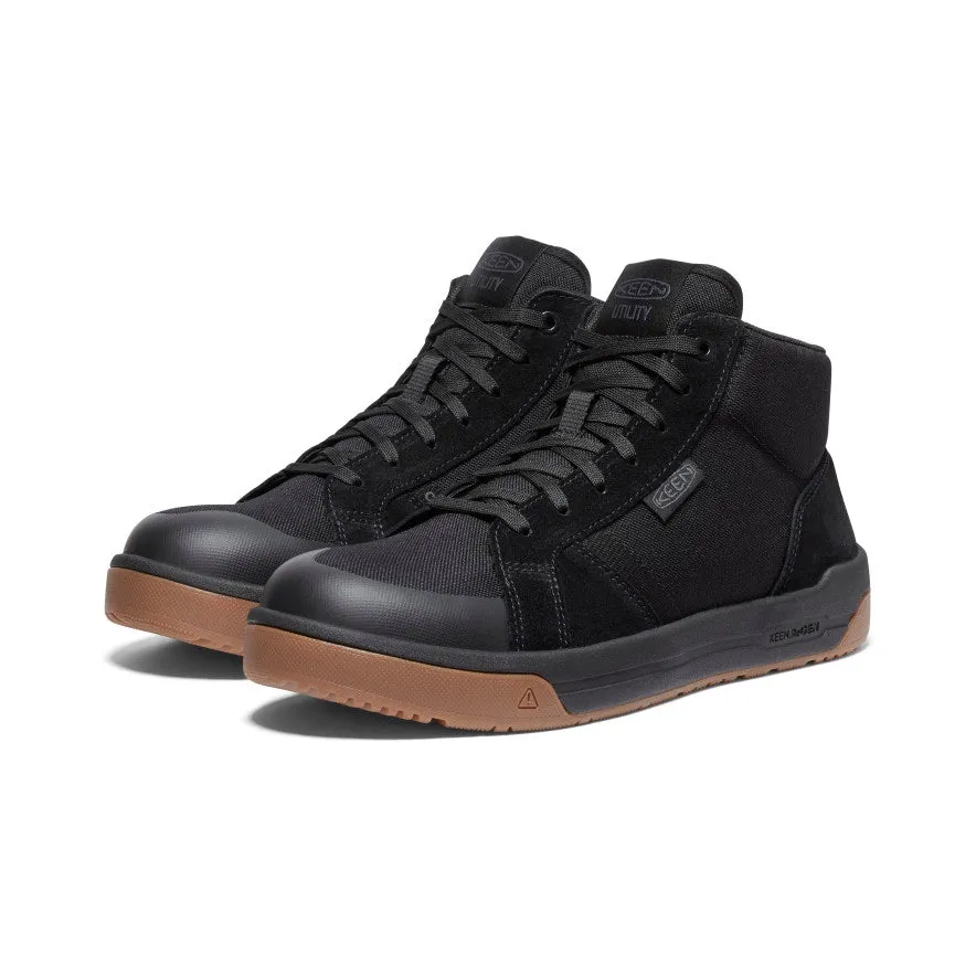 Men's Kenton Mid Work Shoe (Carbon Toe) | Black/Gum sold by Keen product image thumbnail 2