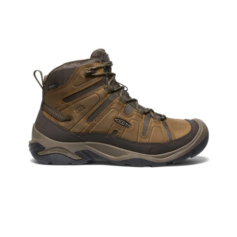 Men's Circadia Waterproof Boot  |  Bison/Brindle sold by Keen