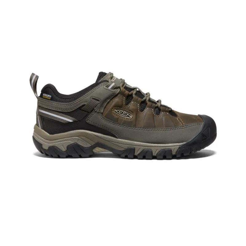 Men's Targhee III Waterproof  |  Bungee Cord/Black sold by Keen