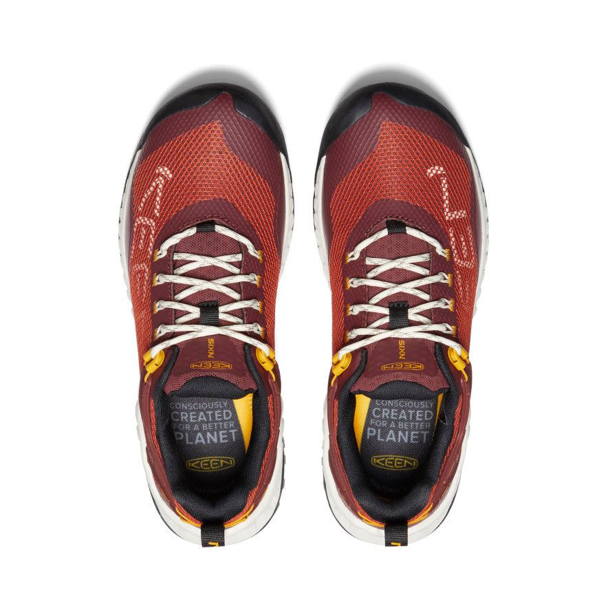 Women's NXIS EVO Waterproof Shoe | Baked Clay/Golden Yellow sold by Keen product image thumbnail 4