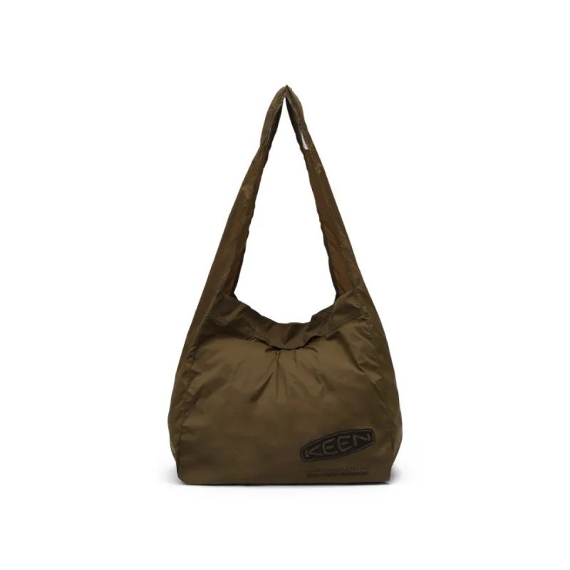 Hybrid.Transport Recycled Shoulder Bag III  |  Dark Olive/Black sold by Keen