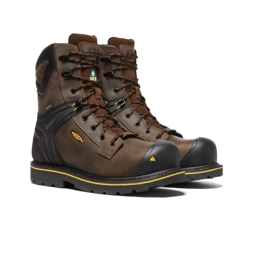 Men's CSA Abitibi II Waterproof Boot (Carbon Toe) | Cascade Brown/Black sold by Keen product image thumbnail 2