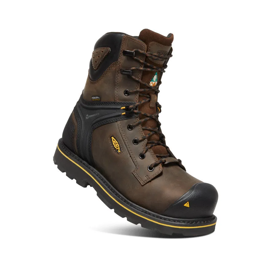Men's CSA Abitibi II Waterproof Boot (Carbon Toe) | Cascade Brown/Black sold by Keen product image thumbnail 3