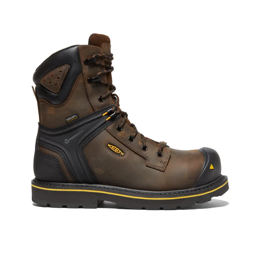 Men's CSA Abitibi II Waterproof Boot (Carbon Toe) | Cascade Brown/Black sold by Keen