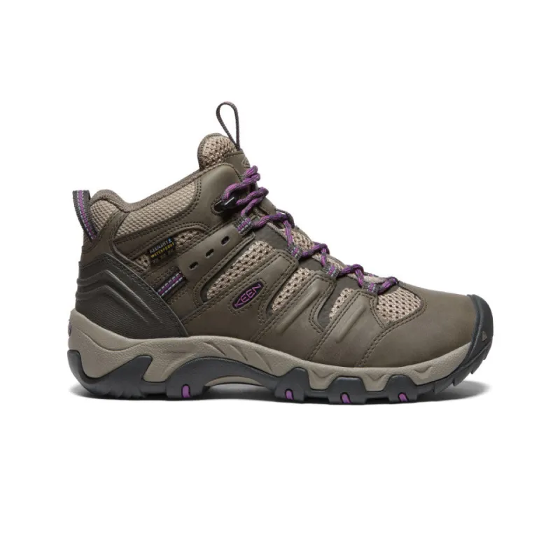 Women's Koven Waterproof Boot  |  Bungee Cord/Wood Violet sold by Keen