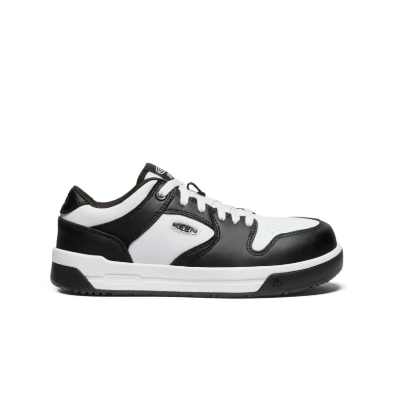 Women's Overton Work Shoe (Carbon Toe)  |  Star White/Black sold by Keen