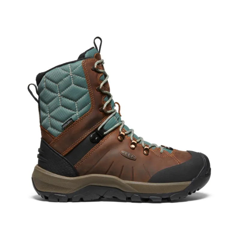 Women's Revel IV High Polar Waterproof Boot | KEEN Maple/Dark Forest sold by Keen