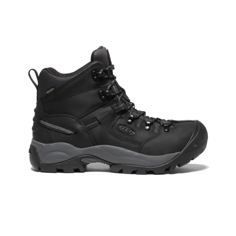 Men's Pittsburgh Energy 6" Waterproof Boot (Carbon Toe) | Black/Forged Iron sold by Keen