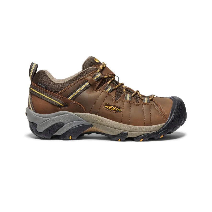 Men's Targhee II Waterproof | Cascade Brown/Golden Yellow sold by Keen