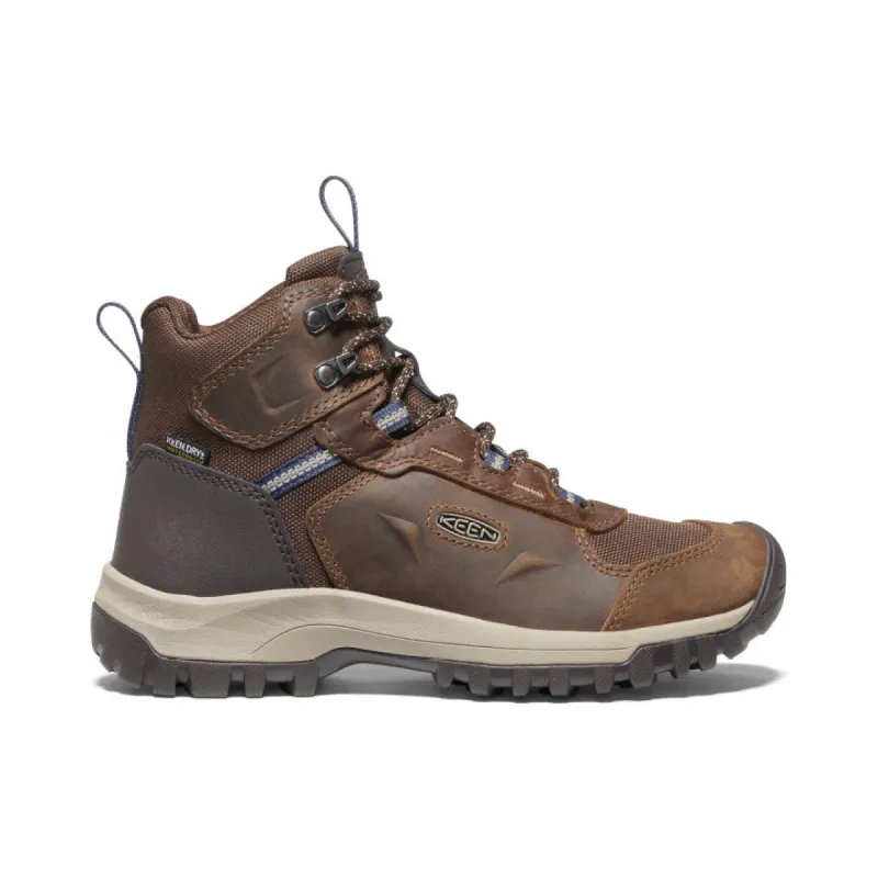 Women's Basin Ridge Waterproof Boot  |  Toasted Coconut/Vintage Indigo sold by Keen