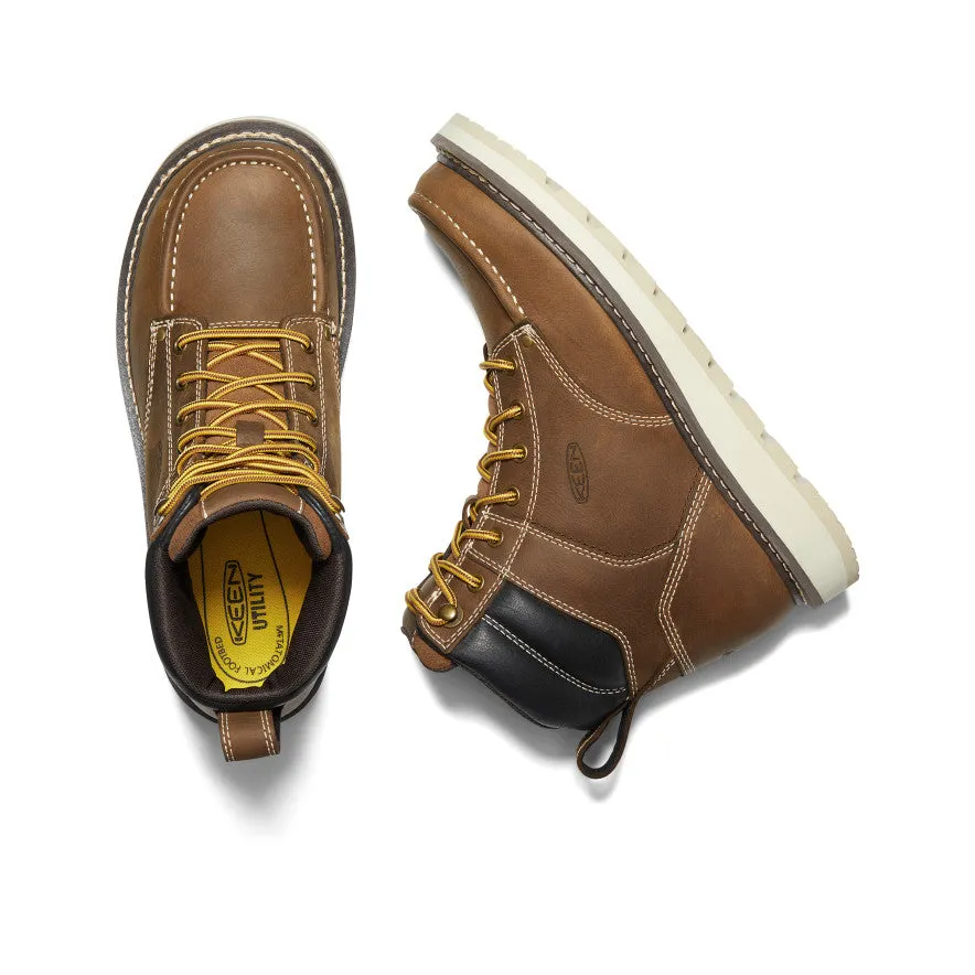 Men's Cincinnati 6" Boot (Soft Toe) | Belgian/Sandshell sold by Keen product image thumbnail 4