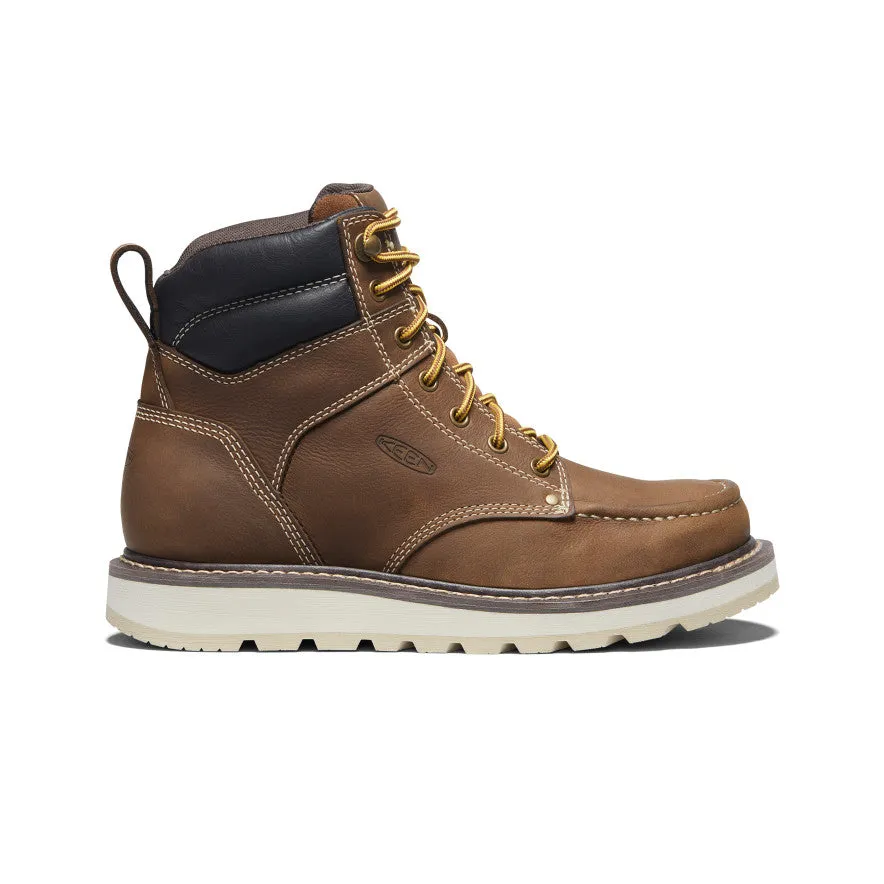 Men's Cincinnati 6" Boot (Soft Toe) | Belgian/Sandshell sold by Keen