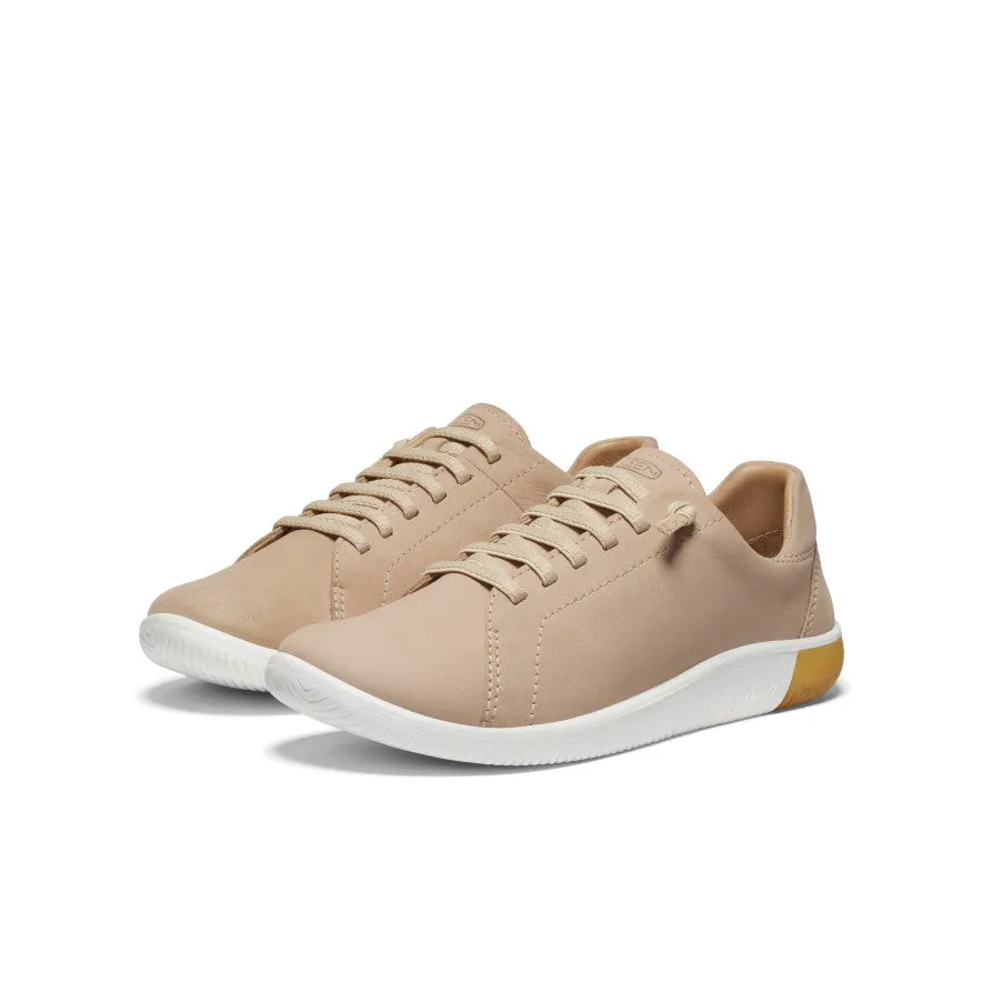 Women's KNX Leather Sneaker | Safari/Star White sold by Keen product image thumbnail 2