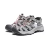 Women's Astoria West Sandal  |  Grey/Coral sold by Keen