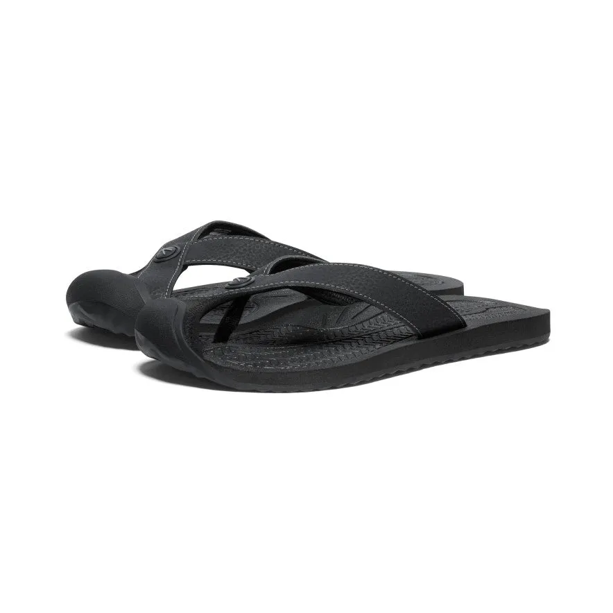 Women's Barbados Flip-Flop | Black/Steel Grey sold by Keen product image thumbnail 2