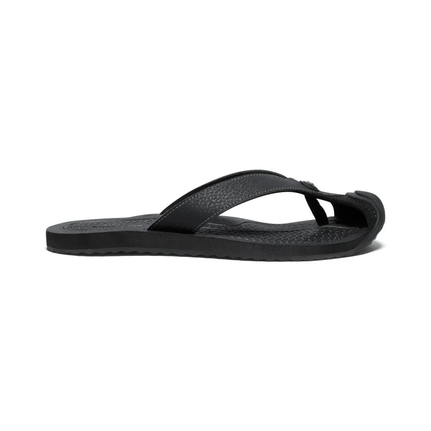 Women's Barbados Flip-Flop | Black/Steel Grey sold by Keen