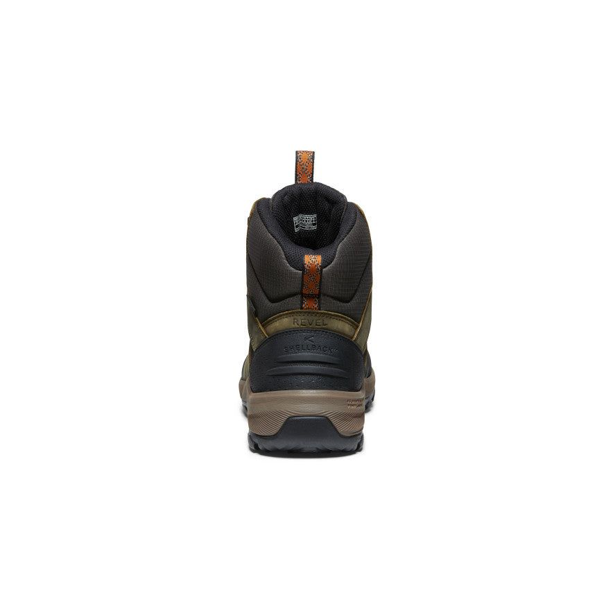 Men's Revel IV Polar Waterproof Boot | Dark Olive/Marmalade sold by Keen product image thumbnail 5