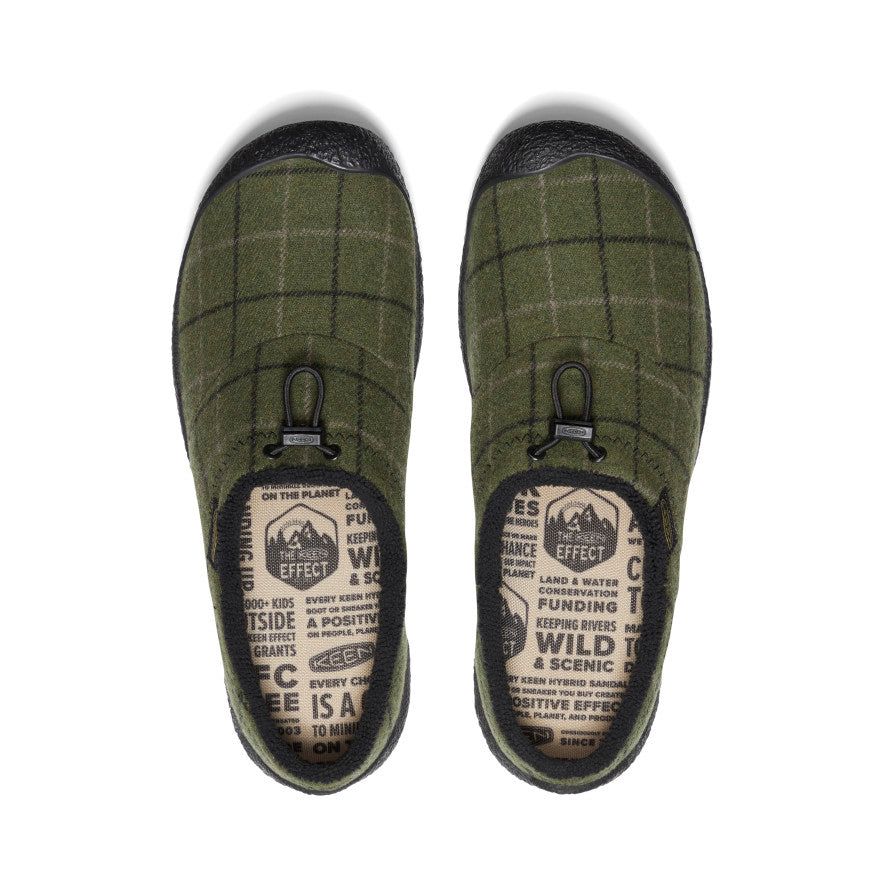 Men's Howser III Slide | Dark Olive Plaid sold by Keen product image thumbnail 4