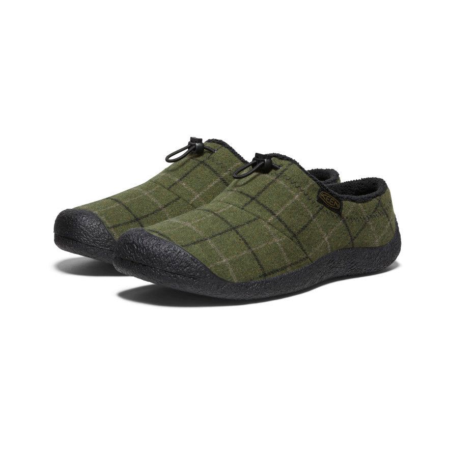 Men's Howser III Slide | Dark Olive Plaid sold by Keen product image thumbnail 2