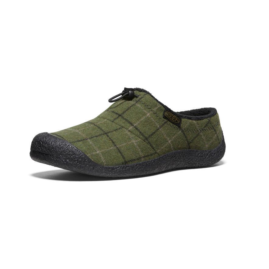 Men's Howser III Slide | Dark Olive Plaid sold by Keen product image thumbnail 3