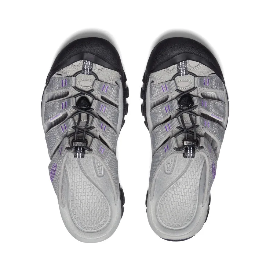 Women's Newport Slide | Drizzle/English Lavender sold by Keen product image thumbnail 4