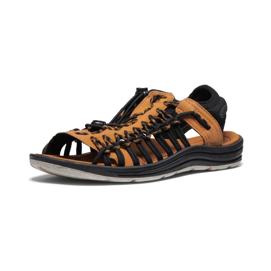 Men's UNEEK II Open Toe | Black/Curry | Parallel